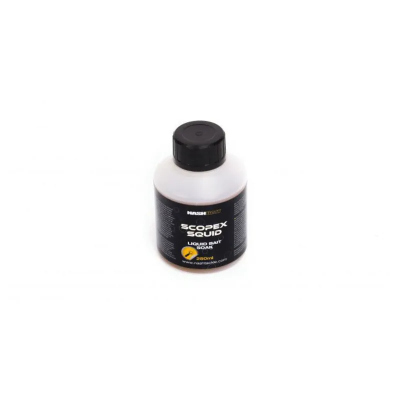 Lage Kosten Kevin Nash Scopex Squid Liquid Bait Soak 250ml - Aas -