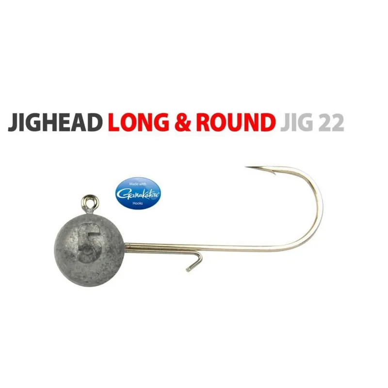 Spro Round Jighead 22 7g #5/0 - Aas - Aanbieding