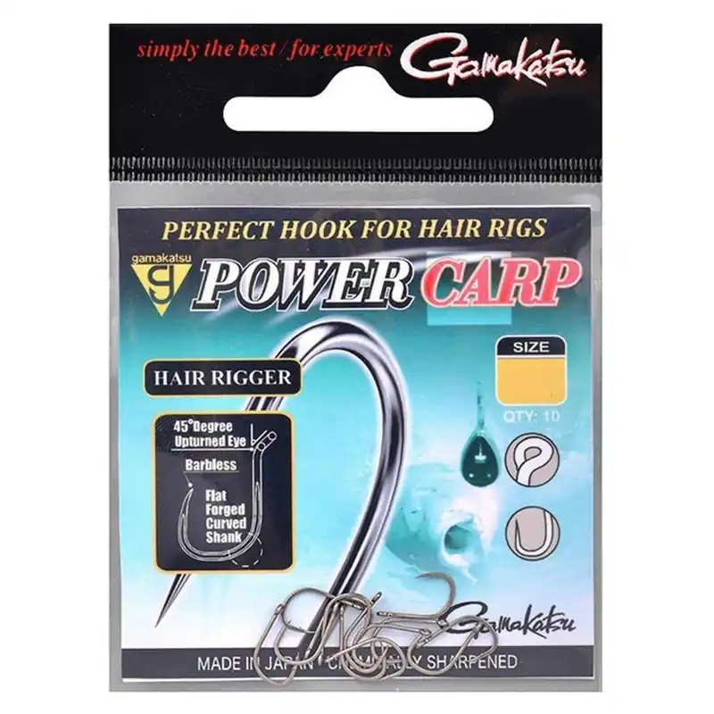 Betrouwbaar C-Tec Powercarp Hair Rigger Eyed Barbless #14 - Vishaak -