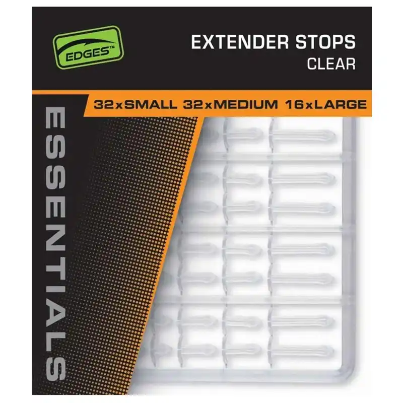 Gereduceerde Prijs Fox Edges Extender Stops Clear - Stopper - 2 stuks