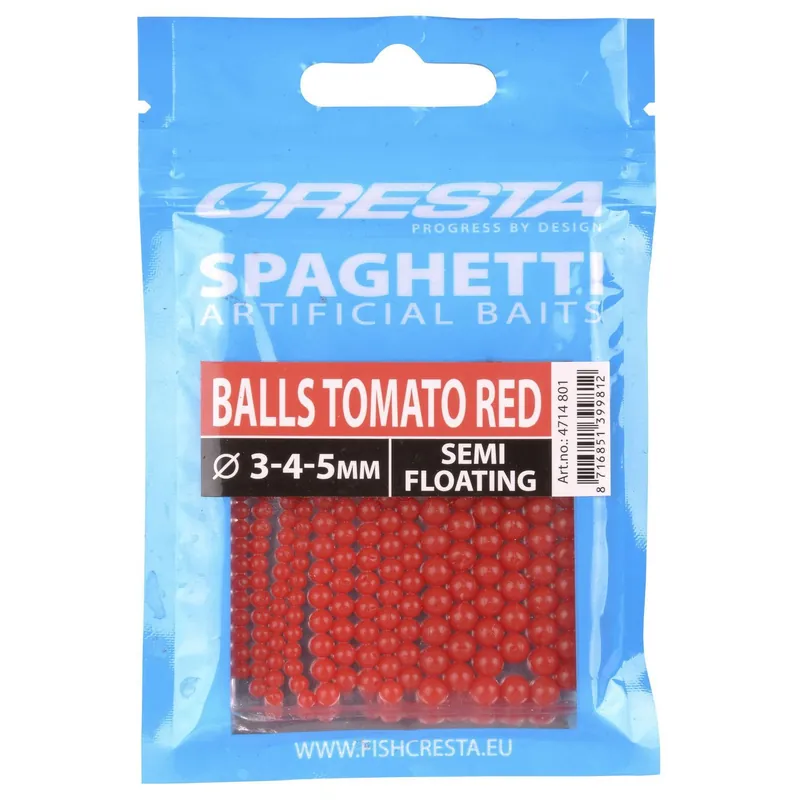 Uitverkoop Cresta Spaghetti Balls Tomato Red - Aas -