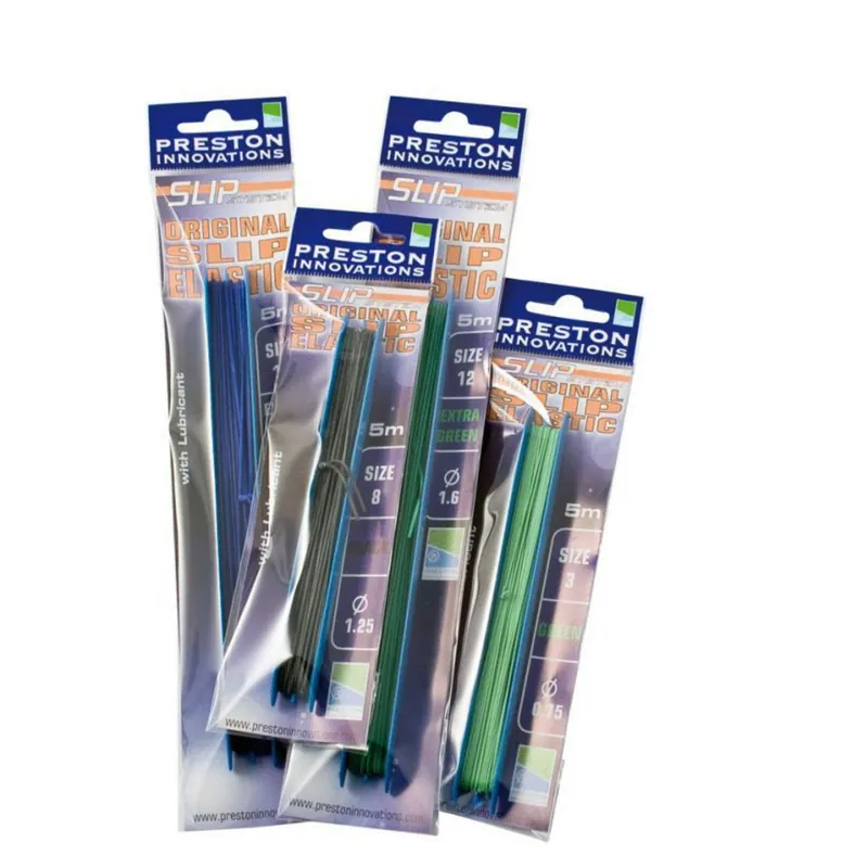Preston Slip Elastic 12 - Extra Green - Uitrusting - Rechtstreeks Van De Fabrikant