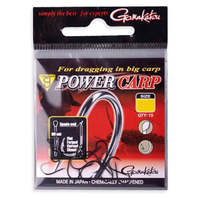 C-Tec Powercarp Hooks Black #14 - Vishaak - Express Levering
