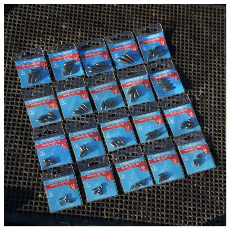 Superprijs Cresta Inline Olivettes 4.5g - Lood -
