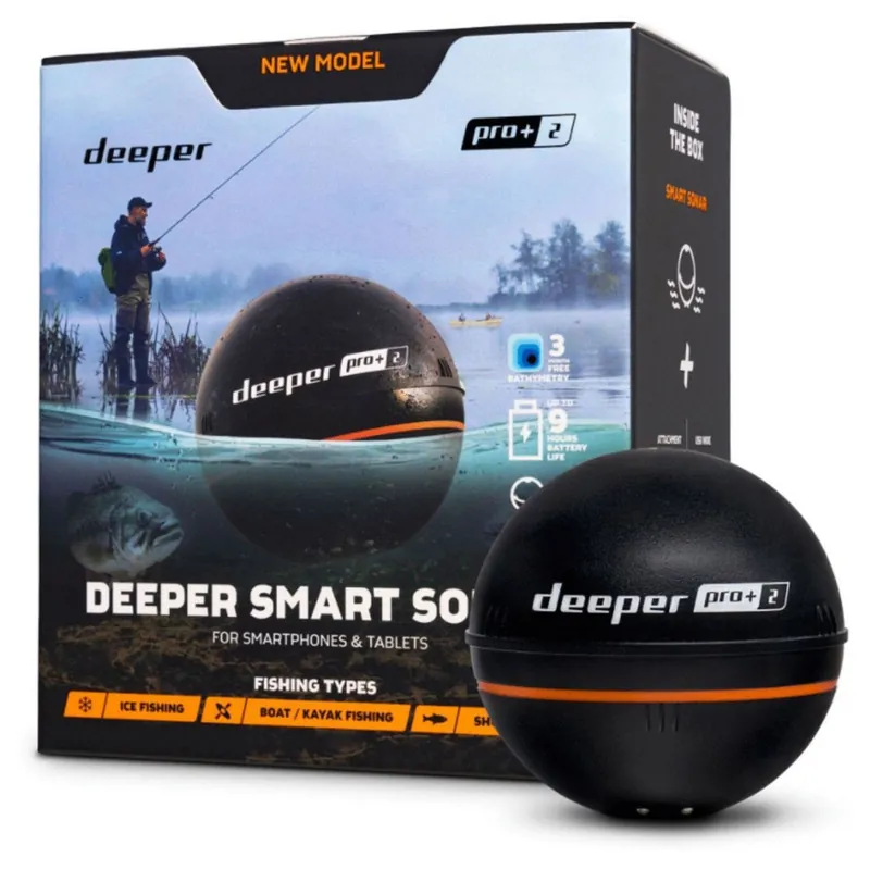 Deeper Pro+ 2 - Sonar & toebehoren - Nieuw