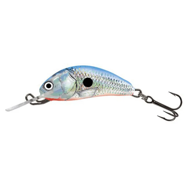 Salmo Hornet Flo - Swingers & hangers - 3.5 cm Silver Blue Shad Flitsaanbieding