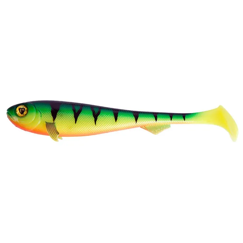 Beste Prijs Fox Rage Super Slick Shad Uv 18cm / 7 Inch Firetiger X 2pcs - Softbait -