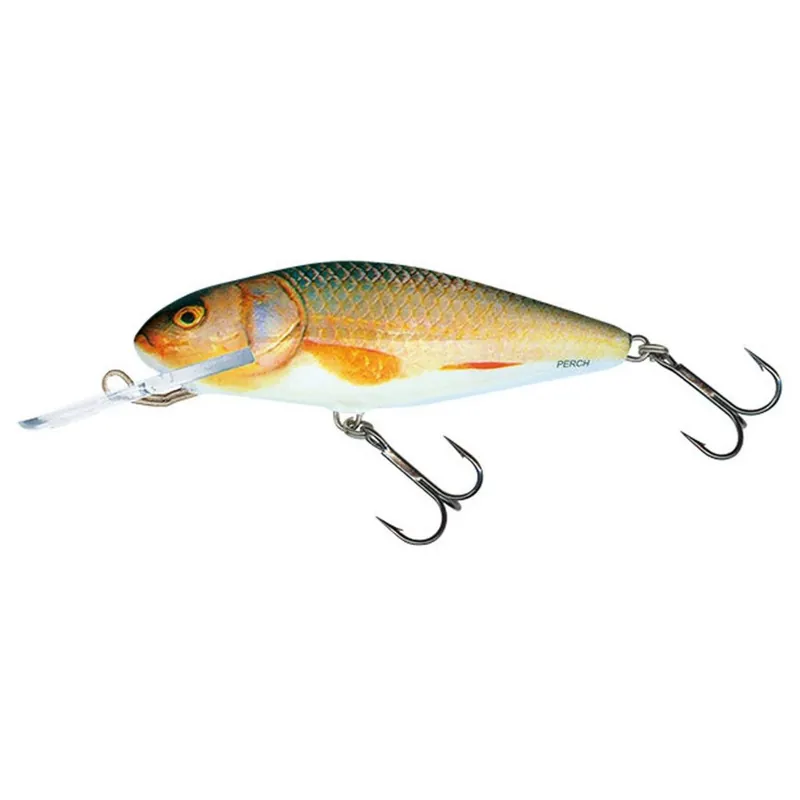 Bestseller Salmo Perch Flo 8cm Real Roach - Plug -