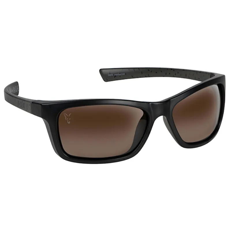 Fox Collection Wraps - Green/Black - Brown Lense - Zonnebrillen - per stuk Speciale Aanbieding