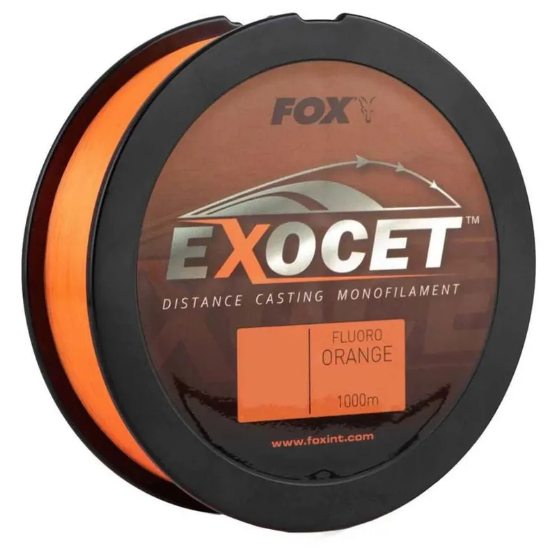 Favoriet Fox Exocet Fluoro Orange Mono 0.30mm 14lb / 6.5kg (1000m) - Nylon -