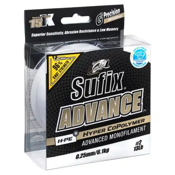 Sufix Advance 150m Klar 0,35mm Hoge Kwaliteit