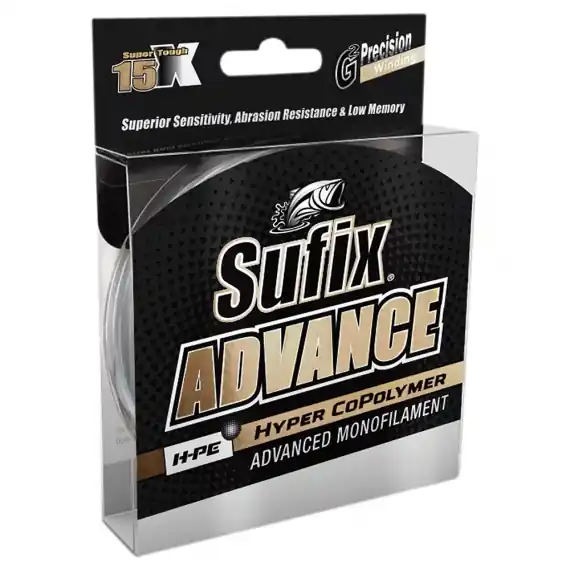 Beste Prijs Sufix Advance 300m Klar 0,45mm