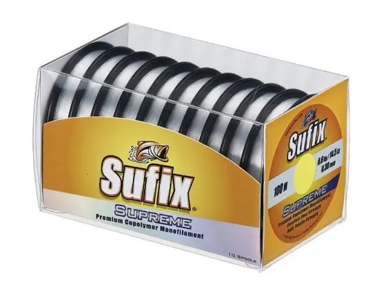 Sufix Supreme 100m Clear - 1,40mm Lage Prijs