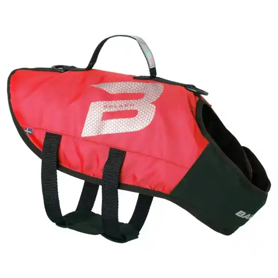 Express Levering Baltic Dog Life Jacket Splash Red 15-40kg L