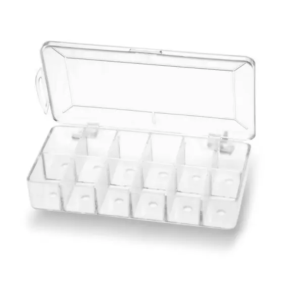 Betrouwbaar Dubbing Dispenser Empty Clear With Holes
