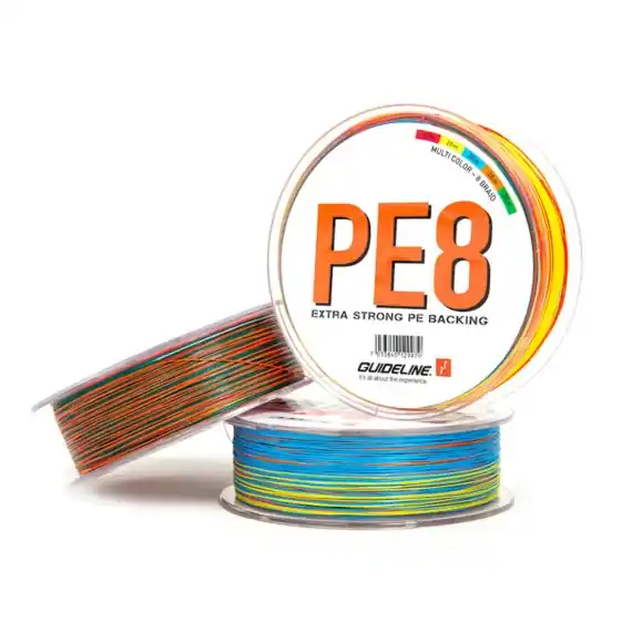 Hete Deal Guideline PE Backing 80lbs/0,50mm/300m - Multicolor