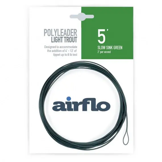 Laatste Kans Airflo Light Trout Polyleader - 5' Clear Floating