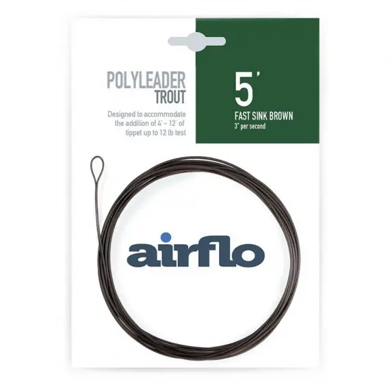 Airflo Trout Polyleader - 5' Clear Floating Weekendaanbieding