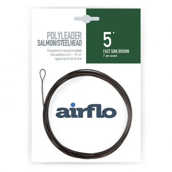 Dagaanbieding Airflo Salmon & Steelhead Polyleader - 5' Slow Sink