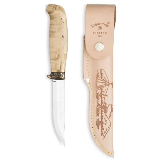 Shop Nu Marttiini Hunting Knife Deluxe Lynx Bronze