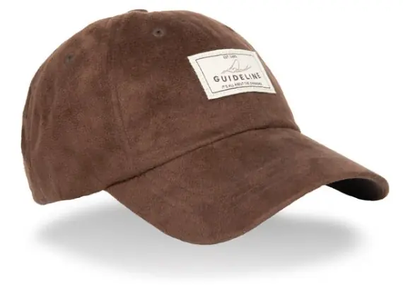 Guideline Mayfly Suede Cap DK Brown Koopje