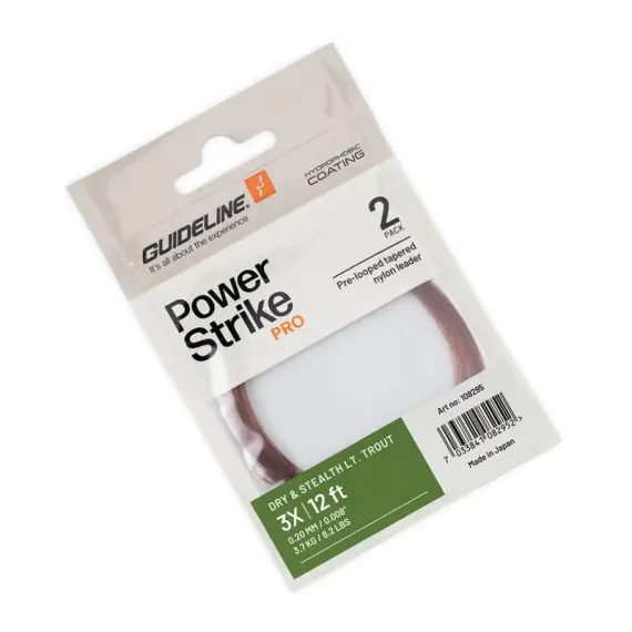 Rechtstreeks Van De Fabrikant Guideline Dry & Stealth Light Trout Leader 12' - 5X