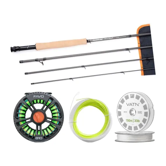 Guideline Rivolt Allround Taper+ Flugset - 8'6'' #4 Hete Deal