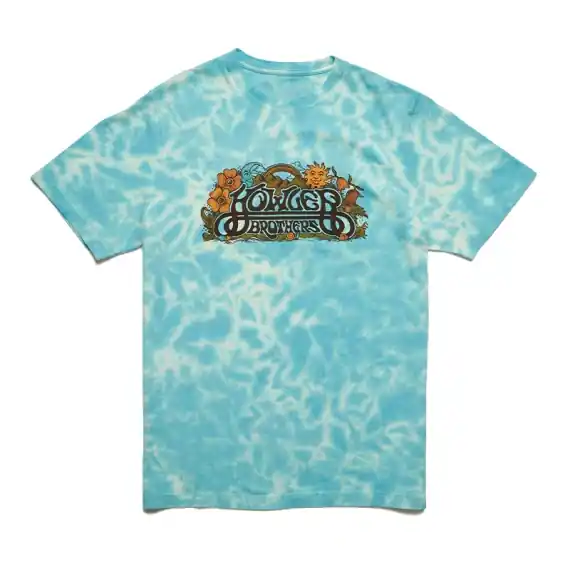 Howler Bro's Cotton T-Shirt Verdant Valley Sky Dye - S Premium