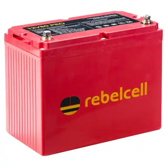 Express Levering Rebelcell 12V80 Pro LifePo4 (1,01 kWh)