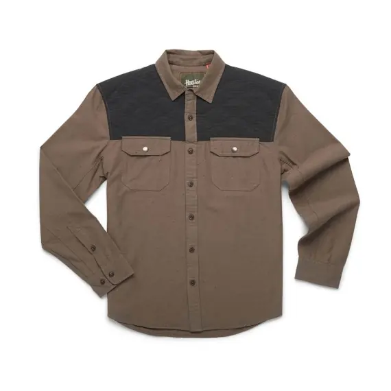 Beperkte Voorraad Howler Quintana Quilted Flannel Morel Fleck / Antique Black S