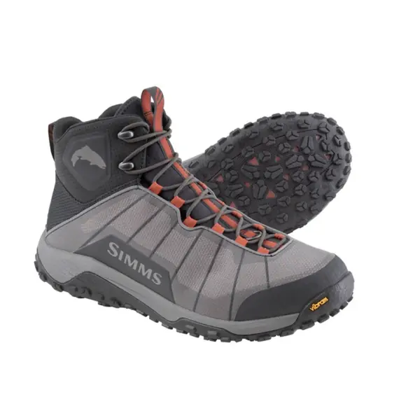 Simms Flyweight Boot Steel Grey 09 Uitverkoop