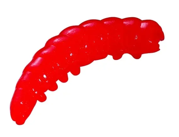Berkley Powerbait Honey Worms Garlic Orange Uitverkoop