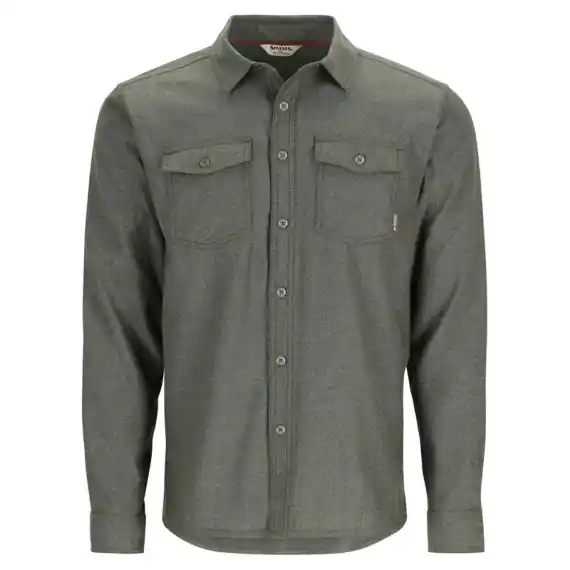 Koop Online Simms Shoal Flannel Shirt Riffle Green M