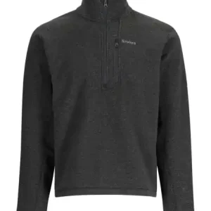 Express Levering Simms Rivershed Quarter Zip Black Heather S