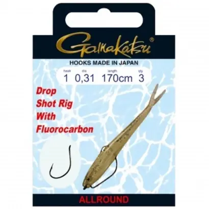 Nu Kopen Gamakatsu BKD Drop Shot Rig W39 170cm, Stl 1