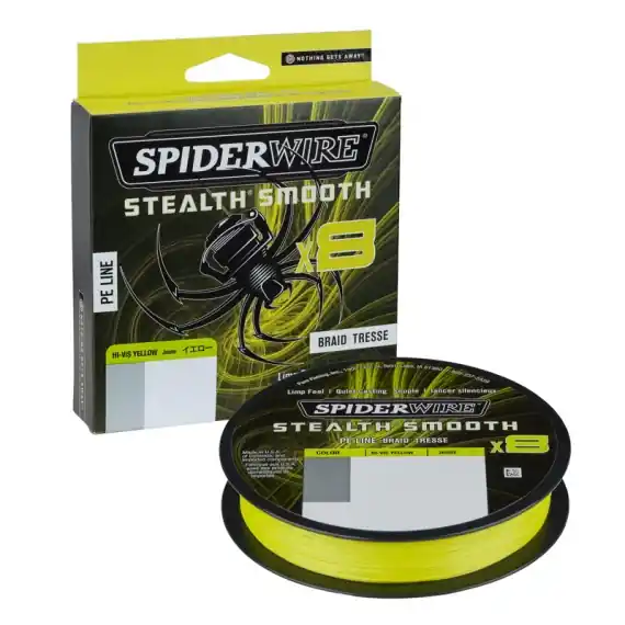 SpiderWire Stealth Smooth braid 8 0.33mm 150m Yellow Hete Deal