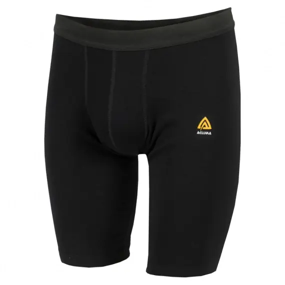Koop Vandaag Aclima WarmWool Shorts (Long) Man, Jet Black - S