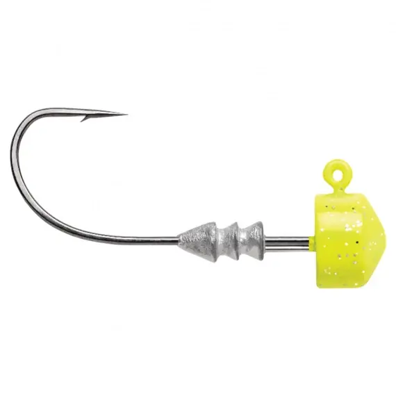 VMC Ned Rig Jighead Chartreuse 1/0 - 2g Lage Kosten