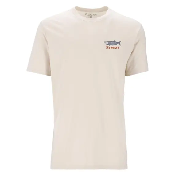 Alleen Vandaag Simms Tarponwear T-Shirt Natural - L