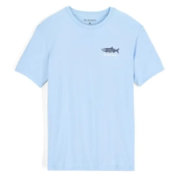 Simms Tarponwear T-Shirt Sky Blue - M Lage Kosten