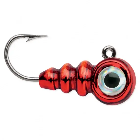 VMC Tungsten Larv Eye Jig 1.8g - Glow Chartreuse Beperkt Aanbod