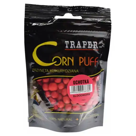 Traper Corn Puff 8mm Bloodworm Express Levering