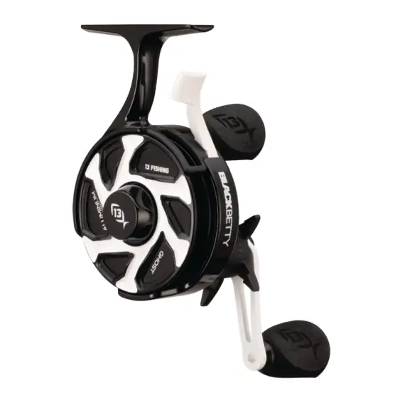 Shop Nu 13 Fishing FreeFall Ghost Aluminum spool Ice Reel-2.5-LH, 3+1