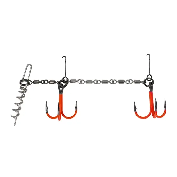 VMC Double Pike Chain L UV Orange Lage Prijs