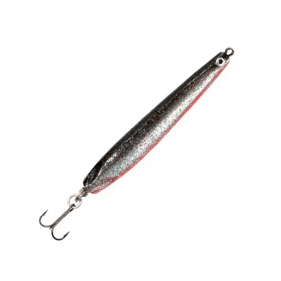 Seizoensaanbieding Fladen Escaping Herring 22g - Black Silver Glitter