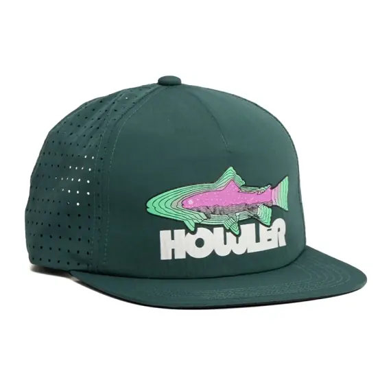 Howler Bro's Aperture Tech Strapback Trucha - Dark Teal Koop Vandaag