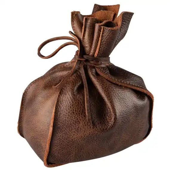 Direct Beschikbaar IFISH Coffee pouch - Leather