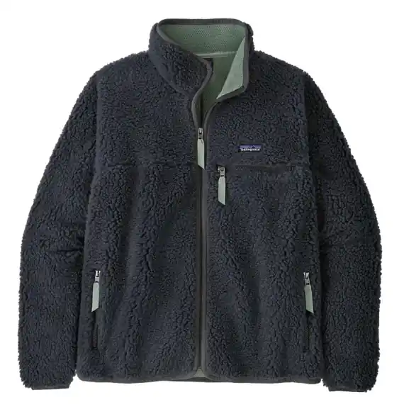 Patagonia Natural Blend Retro Cardigan Ink Black - XS Snelle Levering