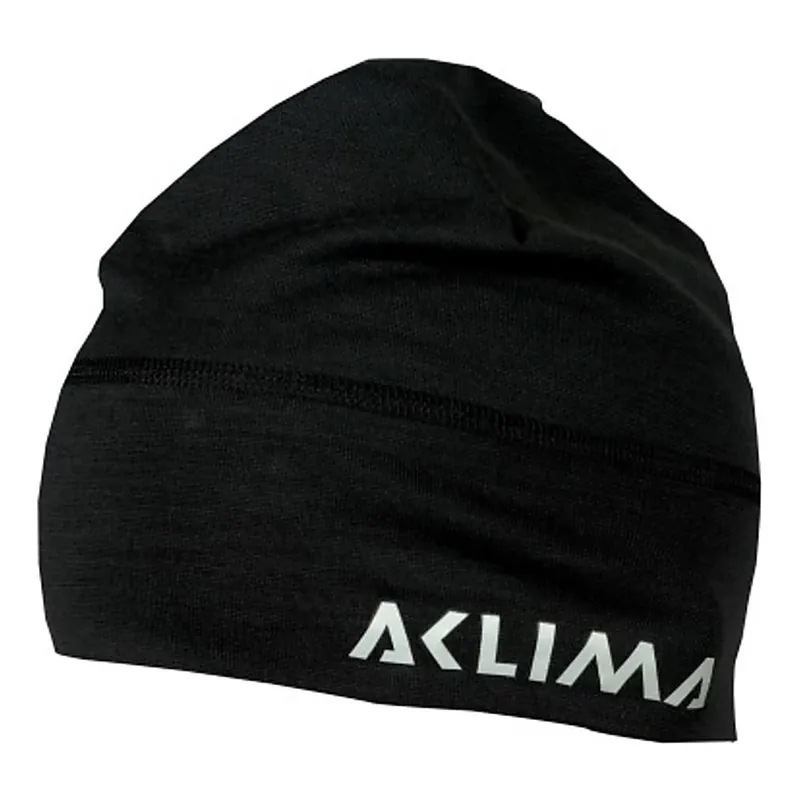 Aclima Lightwool Beanie Unisex Jet Black Weekendaanbieding