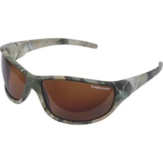 Fladen Wild Camo Polariserande Sunglasses Amber Lins Koop Online